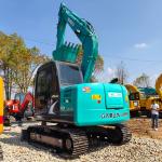 SK75 Medium Second Hand Kobelco Excavators 0.4m3 Secondhand Excavator