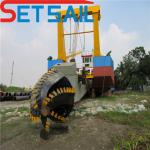 Set Sail Hydraulic Canal Ports Dredging Machine Lakes Dams Cutter Suction