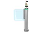 IP54 Self Closing Cylindrical Swing Barrier Gate For Building