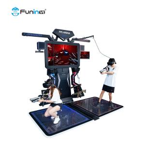 Wholesale New Business Ideas Invest VR Simulator 9d Virtual Reality Cinema 2 players Shooting game Machine from china suppliers