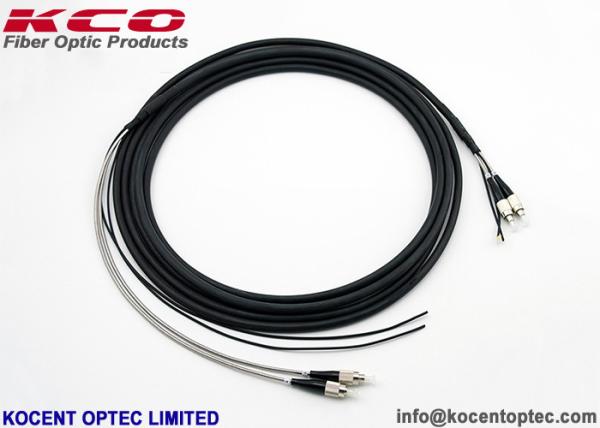 FC Non - Armored CPRI Fiber Optic Patch Cord 2fo 2 Fiber 2 Cores 7.0mm LSZH 55dB