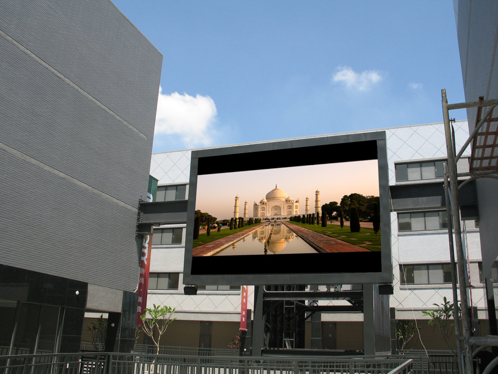 Good quality factory directly P6 Outdoor led advertise screen