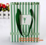 printed luxury brown paper carrier bag,OEM logo printed luxury clothes packing
