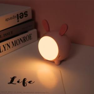 Wholesale 3 Color Bedside Night Light Temperture Cute Led Touch Usb Charging Stepless Dimming For Kids Bedroom from china suppliers