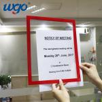 A4 Restickable Picture Frames PVC Wall Mount Picture Frame SGS Approved