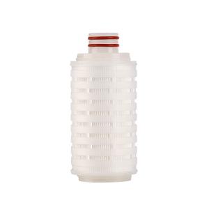 Wholesale Liquid Filtration GF 0.45um 1um 3um 5um 10um 20um Membrane Micron Pleated Filter Cartridges For Drinking Water from china suppliers