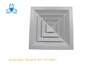 Wholesale Four Way Low Resistance Ceiling Air Diffuser 450x450mm Fit For Supply Airflow from china suppliers