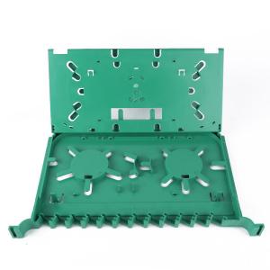 Wholesale 19 Inch Fusion Fiber Optic Splice Tray 12 Core 24 Cores ABS Cassette from china suppliers