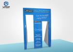 Holiday Promotion Outdoor Human Size Standee CMYK Process Printing For Travel