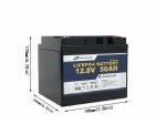 3000 Times RV Yachat Solar Lifepo4 Battery Bluetooth Lithium Sailboat Batteries