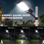WaterProof Solar Street Light IP65 Integrated Solar Street Lamp With Radar