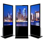 85 Inch Advertising Display Digital Signage Player Hotel Vertical Smart Tempered