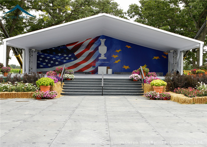 White Commercial Event Tents 10m * 20m For Celebrations And Military Affairs