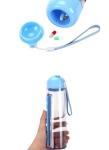 plastic mug with 7 days storage plastic pill box, plastic bottle creative style