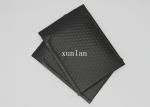 Matte Black Metallic Shipping Bubble Mailers 6x9 Inch Waterproof For Mailing