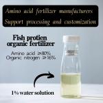 100% Soluble Organic Nitrogen Fertilizer Amino Acid Powder 15-1-1
