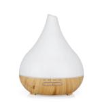 400ml Capacity Mini Aroma Oil Diffuser Wooden Aromatherapy Machine Quiet Remote