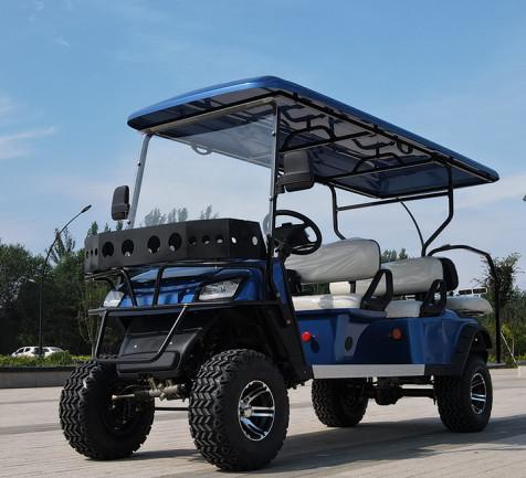 High Quality Off Road Golf Cart Electric Golf Buggy Car 4+2 Seat Perfect