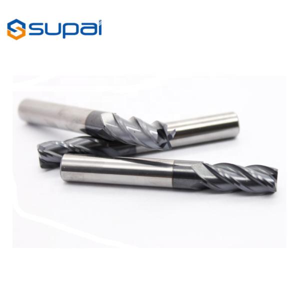 Corner Radius Milling Cutters 4flutes For Acrylic Carpenters Cutting CNC High