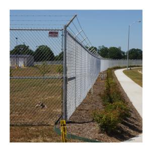 Wholesale Waterproof Galvanized/ Vinyl Color Coated Chain Link Fence Installation from Trusted from china suppliers