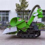Rubber Crawler Farm Combine Harvester 1200mm Rice Combine Harvester