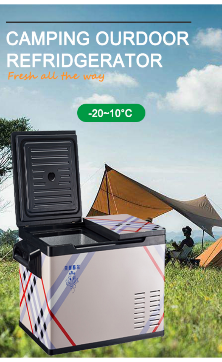 Stainless Steel Material Mini Refrigerator 12v 24v Vertical Fridge For Yacht