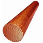 99.99% Pure Copper Rod Round Brass Copper Bars Customized for Melting Point 1083