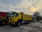 Used dump truck Howo 375hp 6x4wheel dump truck