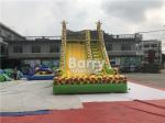 0.55mm PVC Kids Aduct Size Commercial Outdoor Giraffe Inflatable Dry Slide For