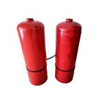 ABC 130*410mm Dry Powder Empty Fire Container Red Cylinder For Fire Fighting