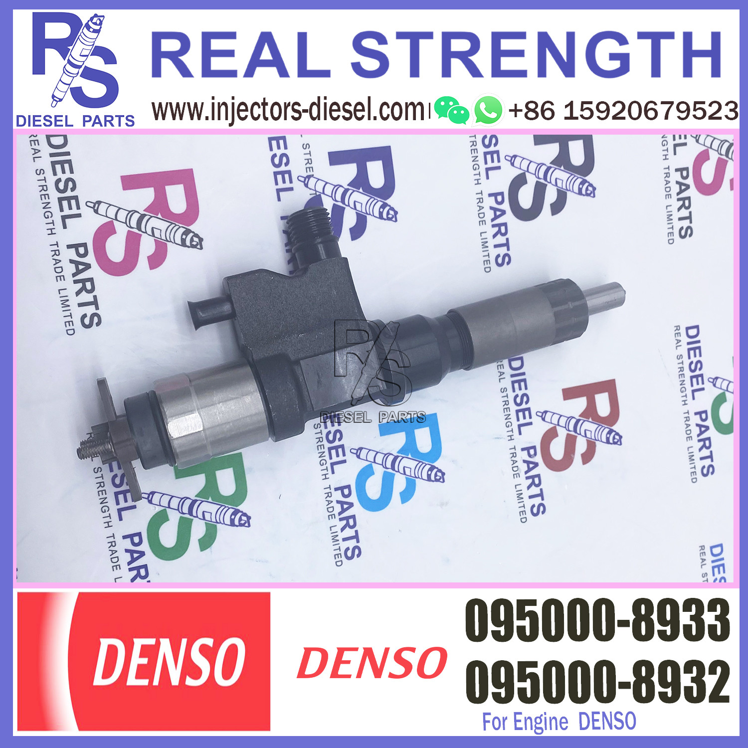 Common Rail Diesel Fuel Injector Nozzle for Isuzu 4HK1 6HK1 OEM 095000-8933 095000-8932