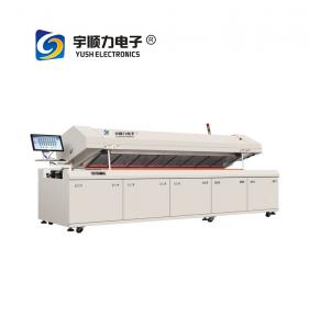 China Lead Free Hot Air Reflow Soldering Machine For Pcb Conveyor Speed 0-2000 Mm /Min on sale