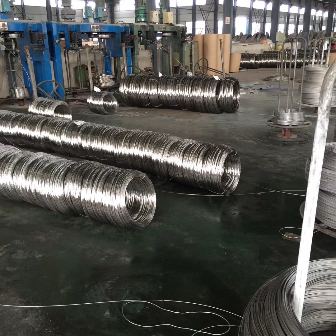 AISI 430 EN 1.4016 DIN X6Cr17 Cold Drawn Stainless Steel Wire In Coil