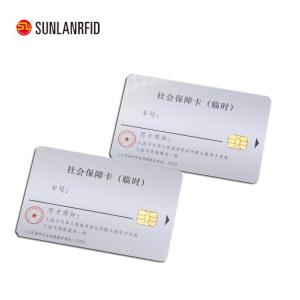 Wholesale SLE 4428 Contact IC Card Social Security card Medical Insurance Card from china suppliers