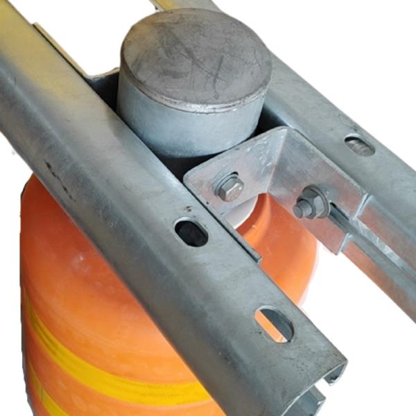 Corrosion Resistance Q235 Q345 EVA Rotary Barrier Barrels for Highway Safety