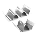 Wholesale Cheaper Price Stainless Steel Mexico Style Taco Holder Wave Shape