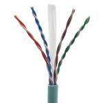 High Speed Indoor Network CAT6 Cable 23 AWG 0.57mm Drum Winding 305m