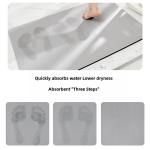 Water Absorbent Non Slip Bath Mat for Kitchen and Door 40*60cm Classic Design