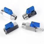 Stainless Steel 301/304/316 Mini Ball Valve Valved Design for Optimal Performanc