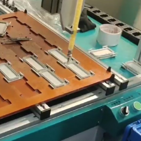 Automatic Glue Potting Machine 2000W AB Glue Dispenser 220V With Meter Pump