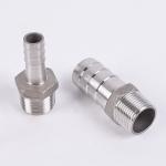 Silver RTS Stainless Steel 201 304 Pipe Fittings Hex Nipple Hose Nipple for