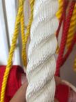 Yellow PP 3mm 4mm 5mm 6mm 8mm Twist Rope Bundling Rope Customized 200m/220m YLY
