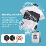 DC 12V 6700mAh Cooling Fan Jacket Noise Less Than 30dB Air Conditioner Jacket