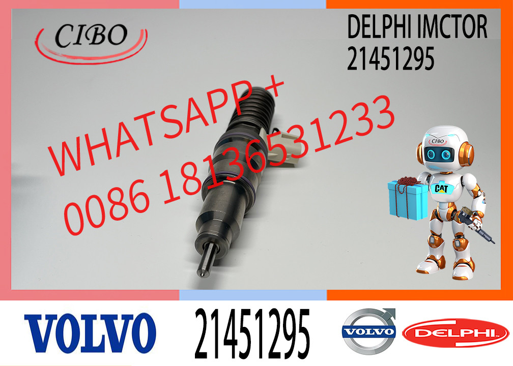 Common Rail Injector 21451295 85013152 85003656 BEBE4F09001 For VOL-VO TRUCK MD13 US07 E3.3