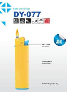 Wholesale Customizable EUR Standard Flint Grinding Lighter Refillable Disposable 8.07*2.26*1.17 CM from china suppliers