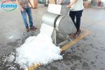 Electric Manual Industrial Ice Crusher 4kw 200kg/Min