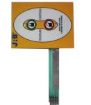 PET Membrane Switch Panel , Tactile Dome Switch For Industrial