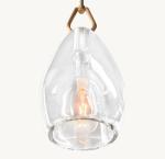 Bronze Cylinder Suspended Pendant Light Contemporary LED Botanist Flute Pendant