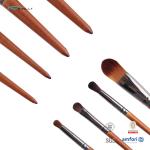 Premium Synthetic Professional Makeup Brushes 11pcs Kabuki Foundation Blending