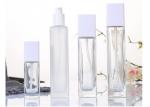 Smooth Neck Clear Empty Cosmetic Bottles 100ml Glass Lotion Bottle